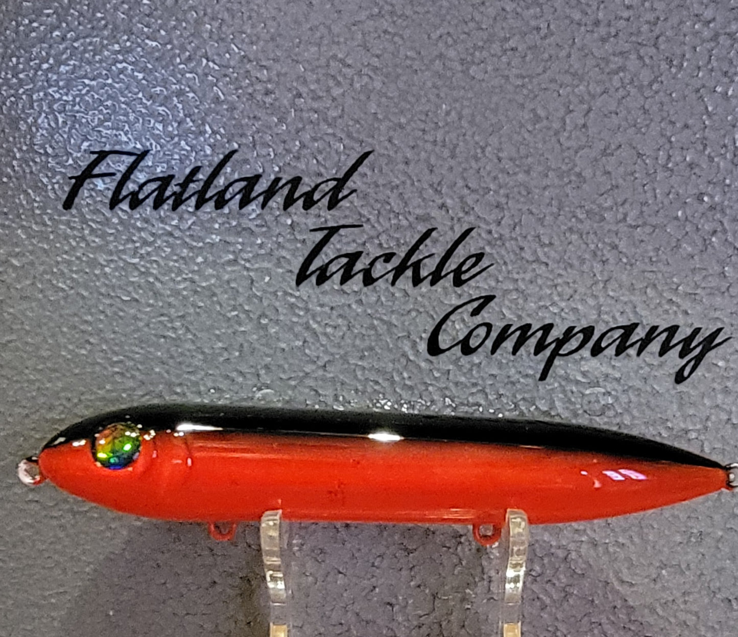 5 inch Red and Black 2 tone